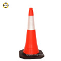 70cm New Style Traffic Cones PVC Material Roadway Orange Traffic Cones for Sale